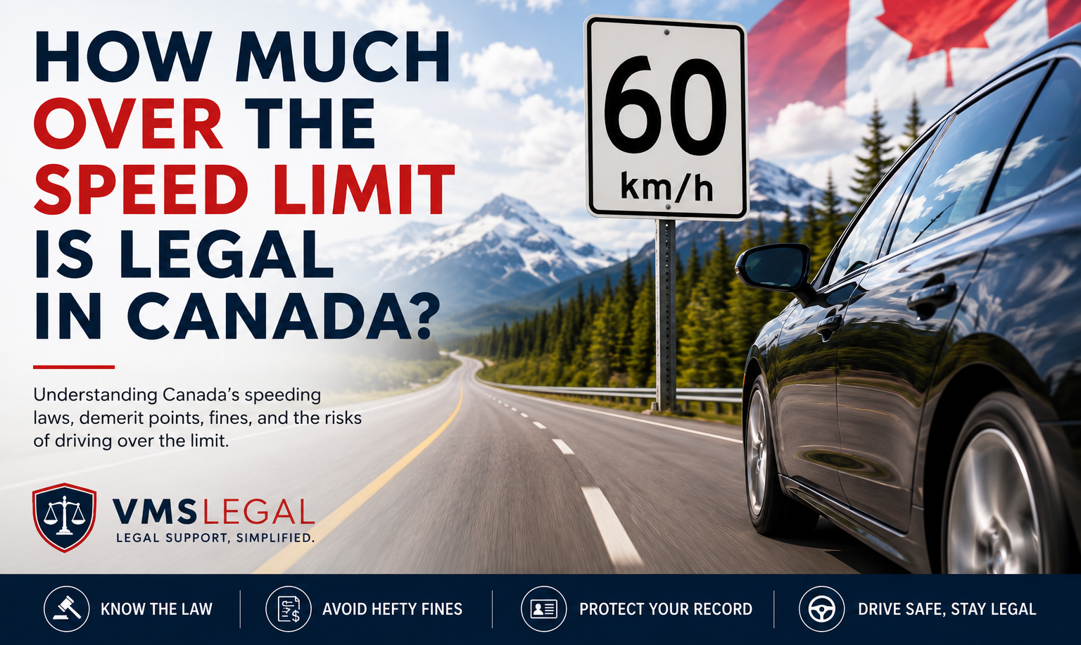 Speed limits on Canada's scenic highways